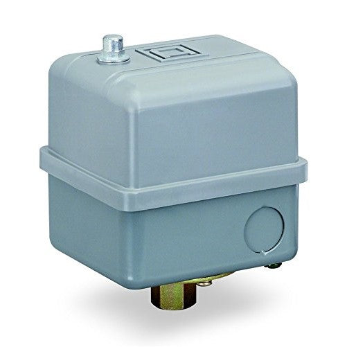 Square D by Schneider Electric 9013GHG2J63 Pressure Switch, 200/250 psi Sensor, NEMA 1 Enclosure, 1/4" NPSF, 140-175 psi Points