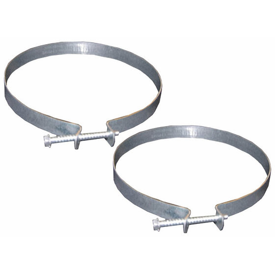 LASCO 10-1843 4-Inch Dryer Vent Clamps