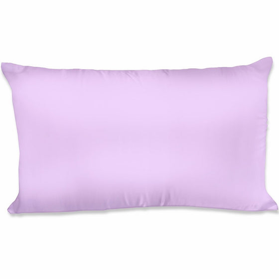 Spasilk 100-Percent Silky Satin Hair Beauty Pillowcase, Standard/Queen, Lavender
