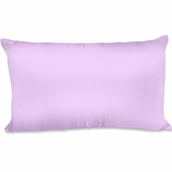 Spasilk 100-Percent Silky Satin Hair Beauty Pillowcase, Standard/Queen, Lavender