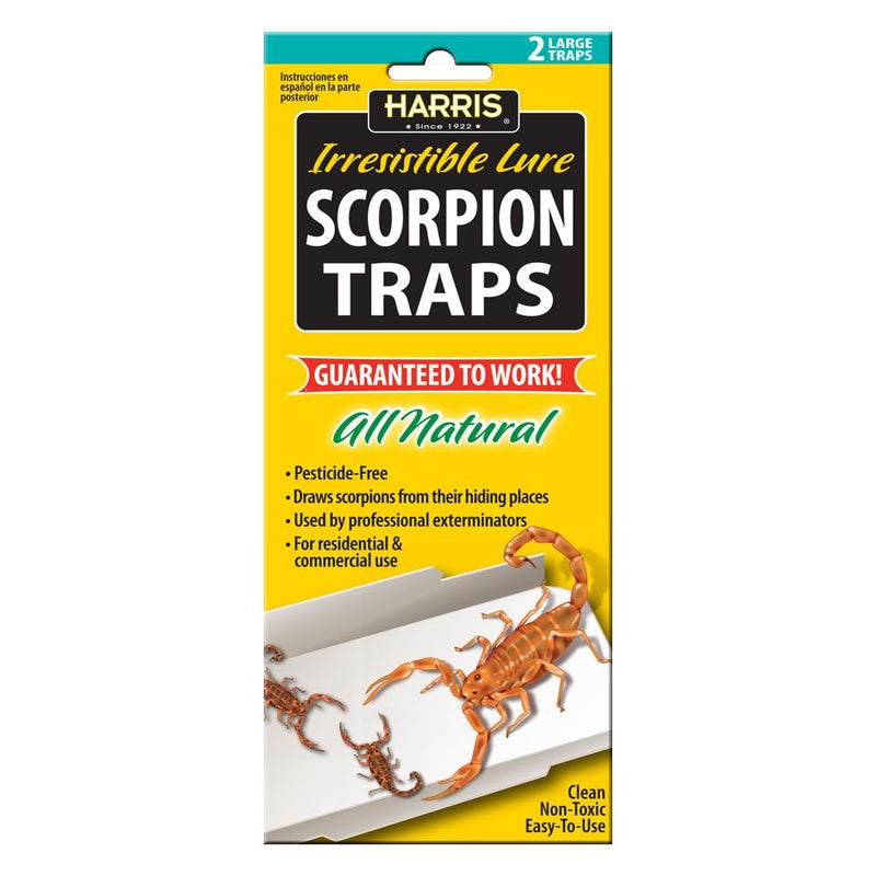 Scorpion Traps w/25 irresistible lures (2 pk)