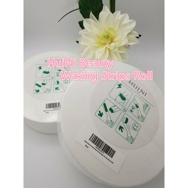 Huini 100 Yards Hair Removal Depilatory Nonwoven Epilator Wax Strip Paper Waxing Roll