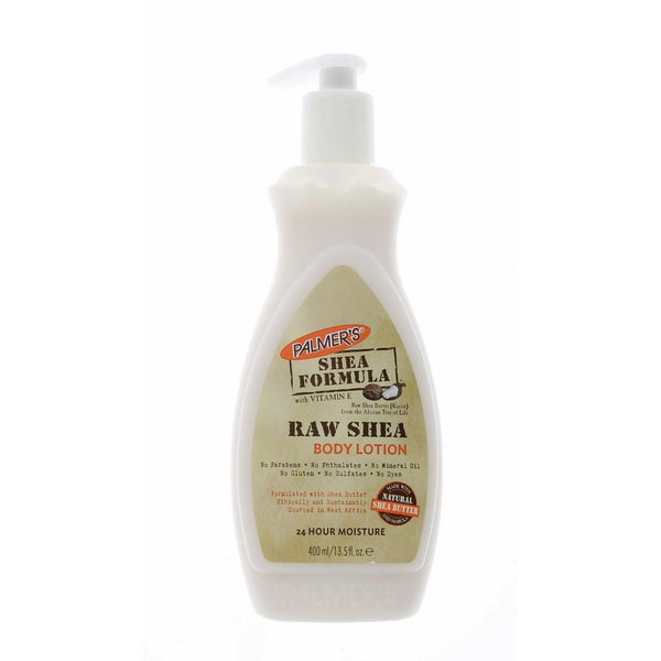 Palmer's Shea Formula Raw Shea Body Lotion, Pump 13.50 oz (Pack of 2)