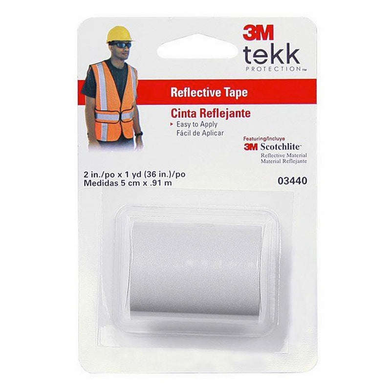 4pk 3M Tekk Scotchlite Reflective Tape 03440 Safety Bicycle Mailbox Auto RV