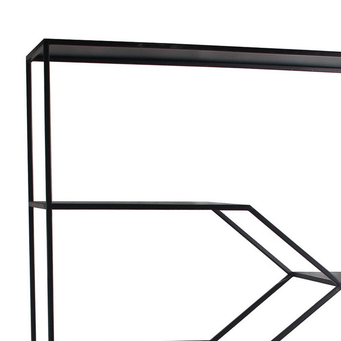 Metal Bakers Rack with 7 Spacious Open Shelves, Black