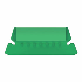 Pendaflex Hanging Folder Tabs, 2", Clear Green, 25 Tabs and Inserts per Pack (42 GRE)