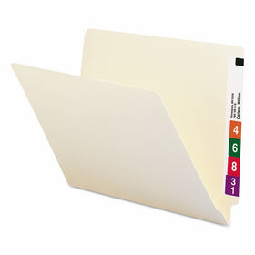 Smead End Tab File Folder, Straight-Cut Tab, Letter Size, Manila, 100 per Box (24100)
