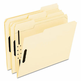 Pendaflex Manila Fastener Folders, Letter Size, 2 Fasteners, 1/3 Cut, 50/BX (FM213)