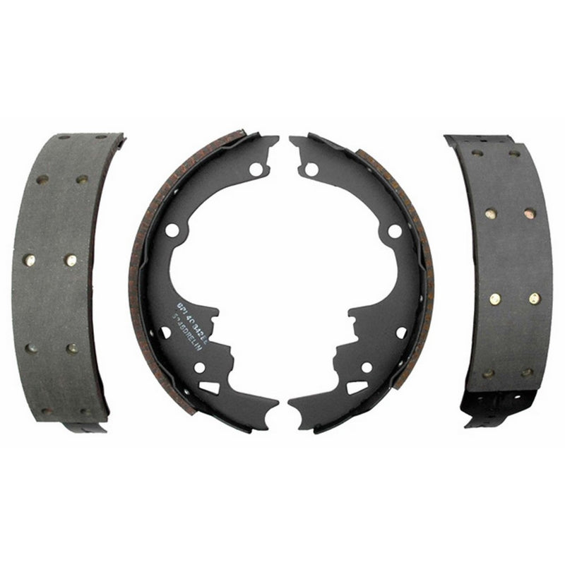 ACDelco 17514R Professional Riveted Rear Drum Brake Shoe Set