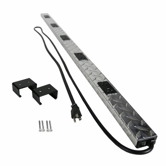 Legrand - Wiremold PM48TC 4-Feet Plugmold Heavy Duty Power Strip