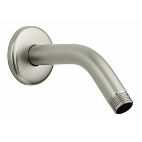 Hansgrohe 27411823 Standard Shower Arm and Flange, 6-Inch, Brushed Nickel