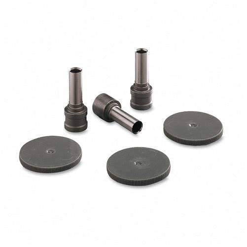 CARL 60003 Replacement Punch Head/Disk Set for Hc-72 Punch, 3 9/32 Heads & 6 Disks/Set