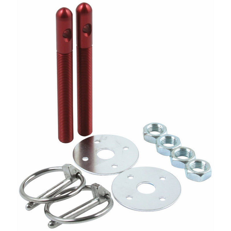 Allstar Performance ALL18481 Red 3/8" Aluminum Hood Pin Kit