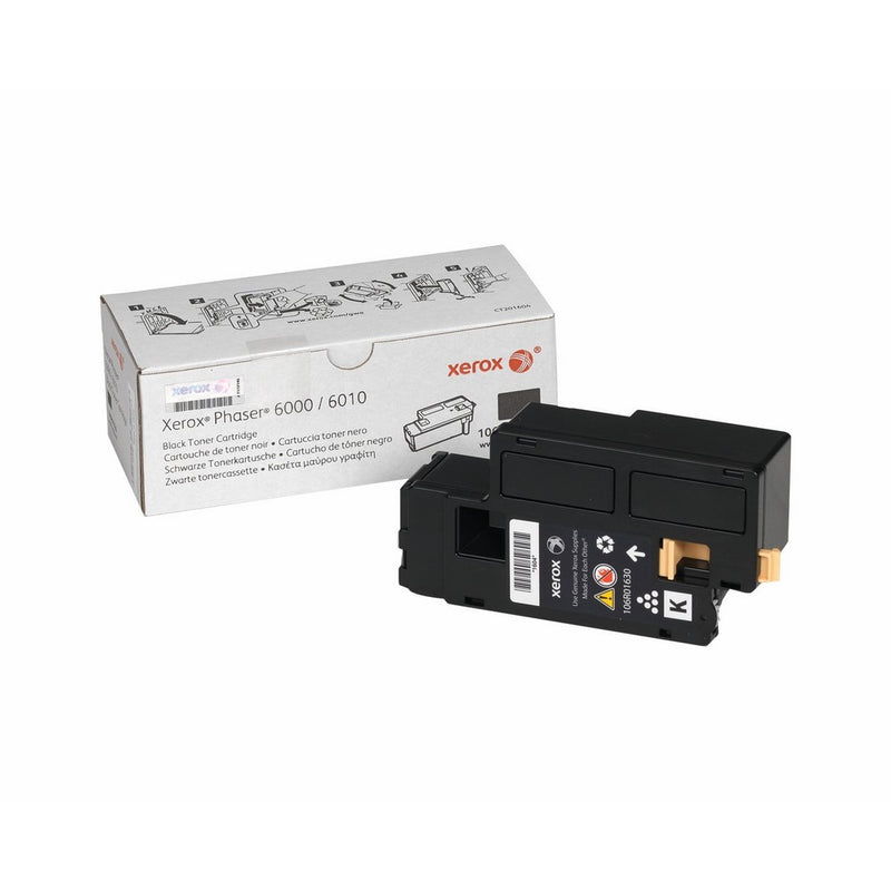 Xerox 106R01630, Phaser Toner Cartridge, 2000 Page Capacity, Black