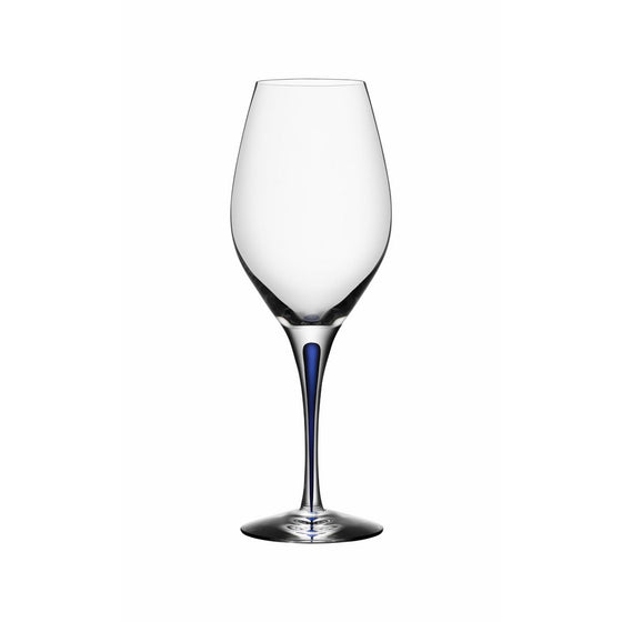 Orrefors Intermezzo Blue 14.1 Ounce Wine Glass