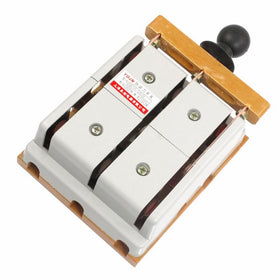 Uxcell a12071600ux0079 3 Pole Double Throw Electric Brake Safety Closing Switch, 380V, 100 Amp