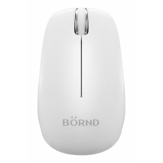 Bornd 1000/2000 DPI Bluetooth 3.0 Optical Wireless Mouse, White(C100 WHITE)