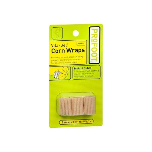 ProFoot Vita-Gel Corn Wraps, 3 ct. (Pack of 3)