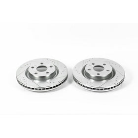 Power Stop AR82138XPR Front Evolution Drilled & Slotted Rotor Pair