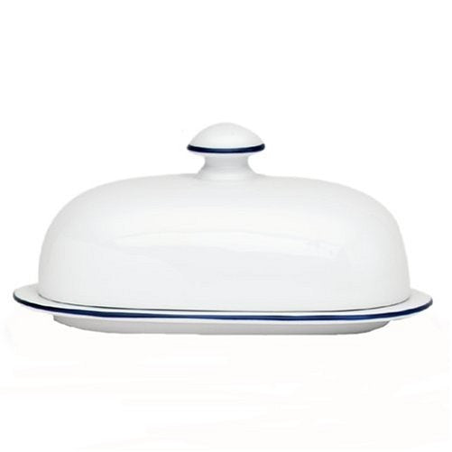 Dansk Christianshavn Blue Bistro Cooks Covered Butter Dish