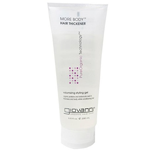Giovanni Volumizing Style Gel, More Body Hair Gel, Packaging May Vary, 6.8 Ounce Bottle