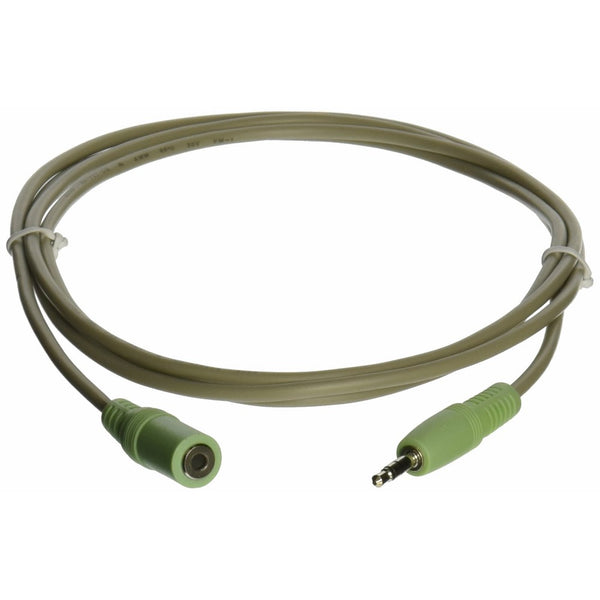 C2G 27408 3.5mm M/F Stereo Audio Extension Cable (PC-99 Color-Coded) (6 Feet, 1.82 Meters)