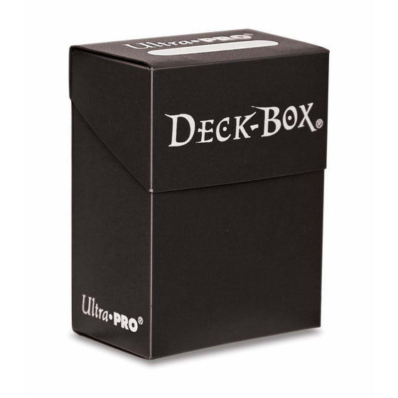 Ultra Pro 80 Card Deck Box - Black