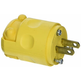 Leviton 115PV Plug, Vinyl 2 Wire 15 Amp
