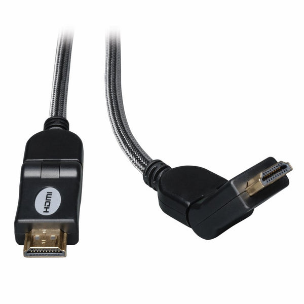 Tripp Lite High Speed HDMI Cable with Swivel Connectors, Ultra HD 4K x 2K, Digital Video with Audio (M/M), 3-ft. (P568-003-SW)