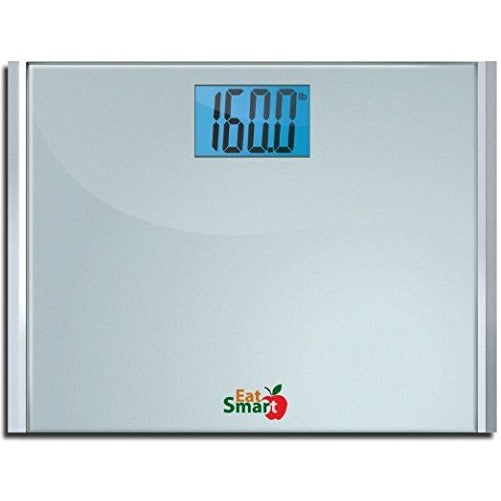 EatSmart Precision Plus Digital Bathroom Scale with Ultra-Wide Platform, 440 Pound Capacity