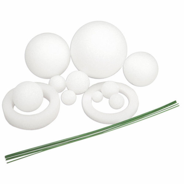 Styrofoam Solar System Kit-White
