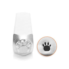 ImpressArt- 6mm, Paw Print Design Stamp