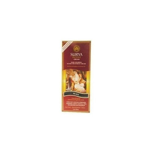 Surya Henna Black Cream 2.31 Oz. 4 Pack