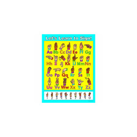 Carson Dellosa Let's Learn to Sign! Chart (6271)