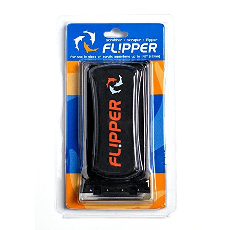 FL!PPER Flipper Aquarium Algae Magnet Cleaner with Two Blades