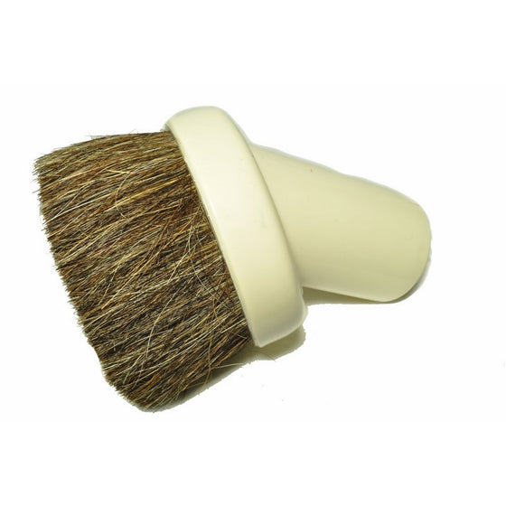 Eureka Vacuum Cleaner Generic Dust Brush, 1 1/4" fitting, horse hair bristles, color white