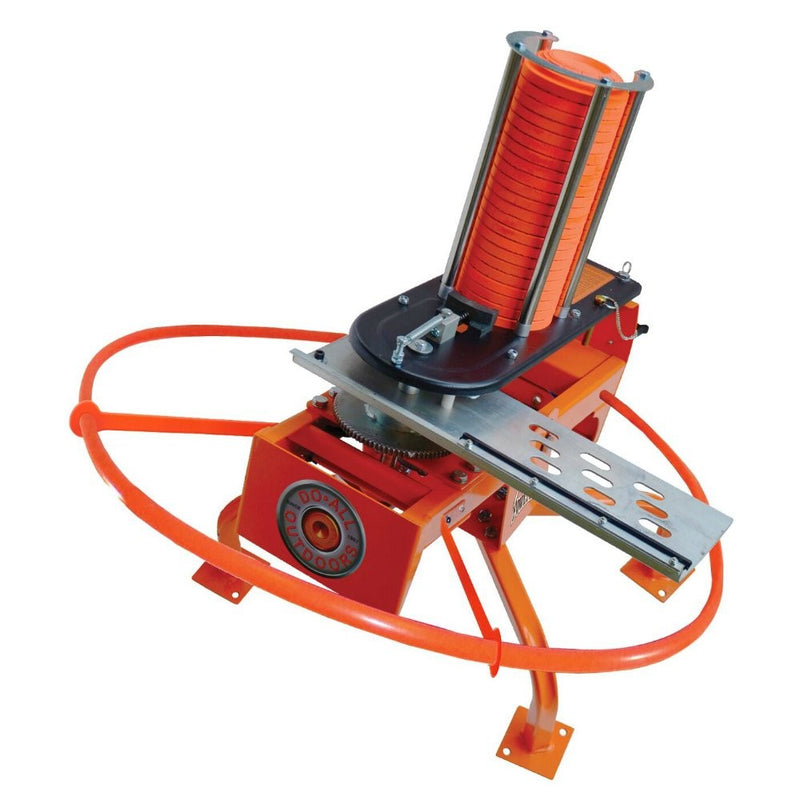 Do-All Outdoors Fowl Play Automatic Clay Pigeon Skeet Thrower Trap, 25 Clay Capacity