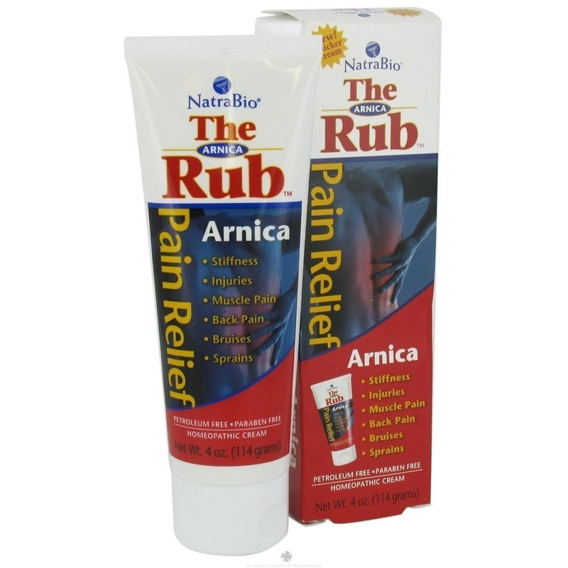 Natra-Bio - Arnica Rub 4 Oz, 2 Pack