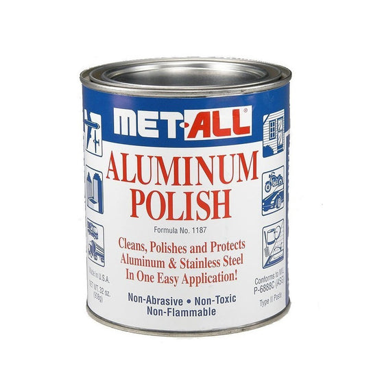 Aluminum Polish, Met-All (32 Oz)