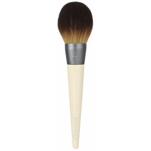 Ecotools Cruelty Free and Eco Friendly Full Powder Brush Made With Recycled Aluminum Materials and Bamboo Fibers, Designed with a Large, Dense, Incredibly Soft Head for Even Distribution and Blending