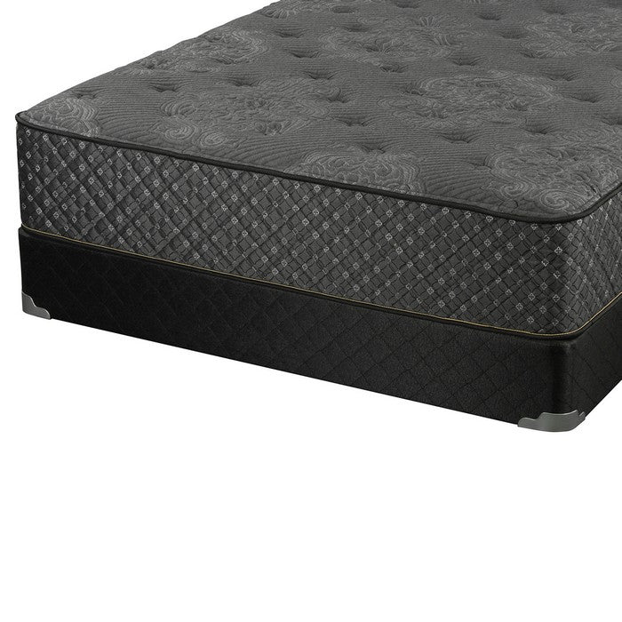 Queen Size Mattress with Platinum Pocket Springs, Gray and Black