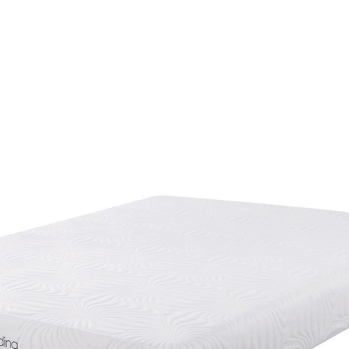 Eastern King Size Mattress with High Density Memory Foam, White