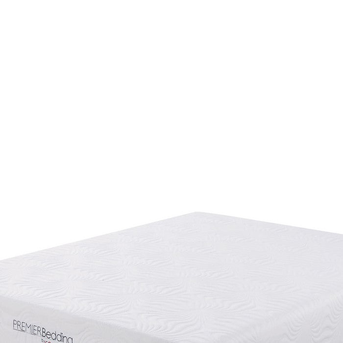 Fabric Mattress with Certified Memory Foam, White