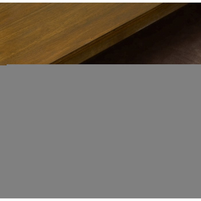 5 Drawer Wooden Chest with Tapered Legs and Arched Base, Brown