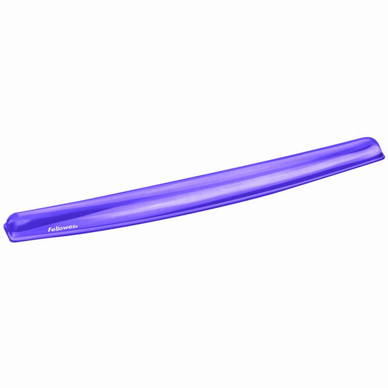 Fellowes Gel Crystals Wrist Rest, Purple (91437)