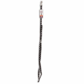 ASPEN PET PRODUCTS 22454 Nylon Reflective Dog Leash, 5/8 by 6-Feet, Black
