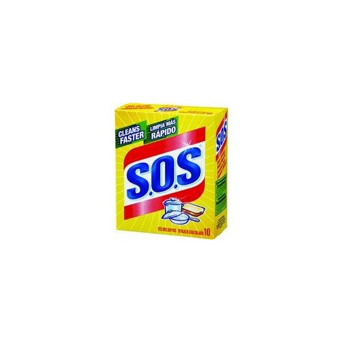 S.O.S. Steel Wool Soap Pads 10 pads