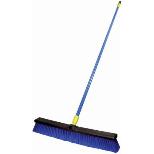 Quickie Bulldozer 24-Inch Super Stiff Poly Fiber Push Broom