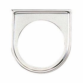 Equus 9821 2" Single Gauge Mounting Panel, Chrome