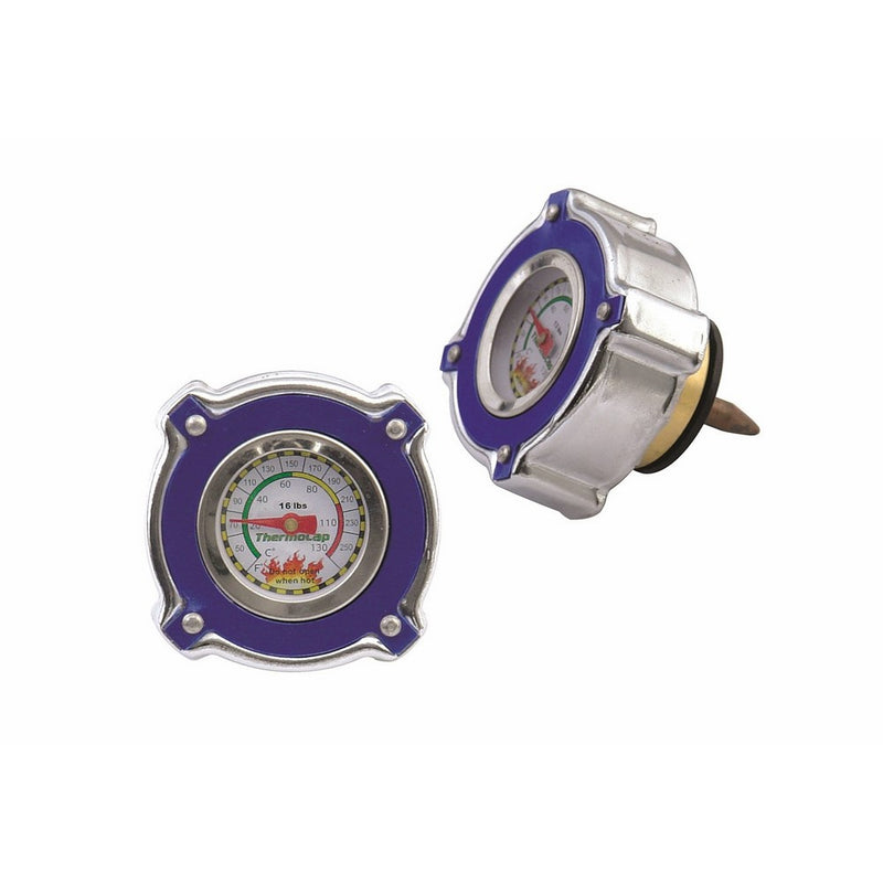 Mr. Gasket 2473BImport ThermoCap 16 PSI-BLUE